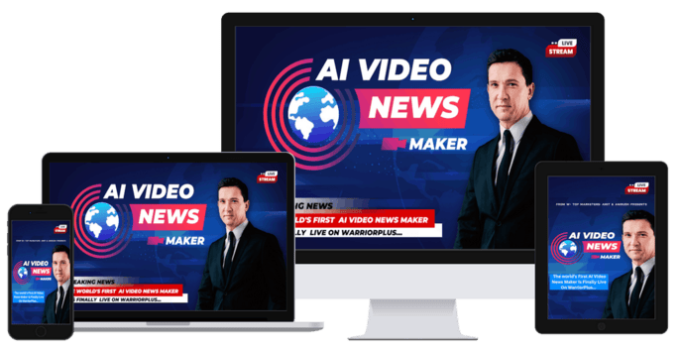 AI Video News Maker Review 2024: Create Stunning News Videos in Any Niche & Language